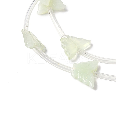 Natural New Jade Beads Strands G-B136-A01-1