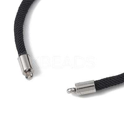Nylon Round Cord Slider Bracelet Making AJEW-JB01461-02-1