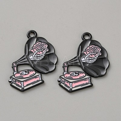 Zinc Alloy Enamel Pendants LS-ENAM-CJC0021-20D-1