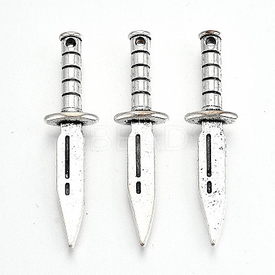 Tibetan Style Alloy Pendants LS-X-TIBE-S323-089AS-RS-1