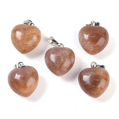Natural Mixed Stone Pendants G-J386-H-P-1