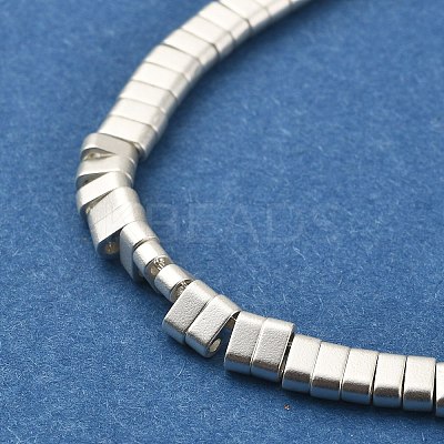 Electroplated Non-magnetic Synthetic Hematite Beads Strands X-G-E495-11B-03-1