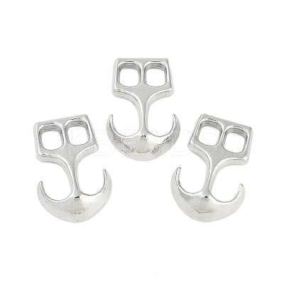 Tibetan Style Alloy Hook Clasps TIBEP-35682-P-RS-1
