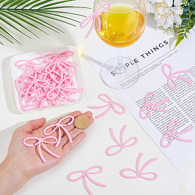 40Pcs Acrylic Wine Glass Charms AJEW-HY0002-52A-01-1