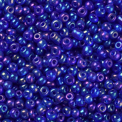8/0 Round Glass Seed Beads SEED-US0003-3mm-168-1