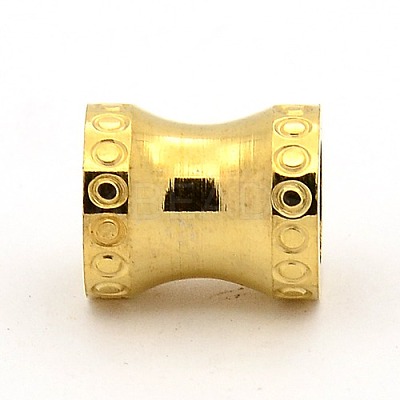 201 Stainless Steel Beads STAS-M003-09G-1