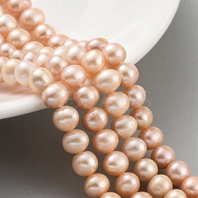 Natural Cultured Freshwater Pearl Beads Strands PEAR-C003-18B-1