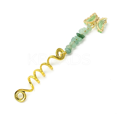 Alloy Dreadlocks Beads OHAR-JH00030-05-1