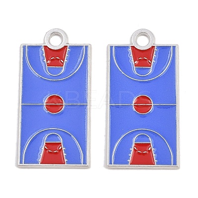 Alloy Enamel Pendants FIND-I065-01G-P-1