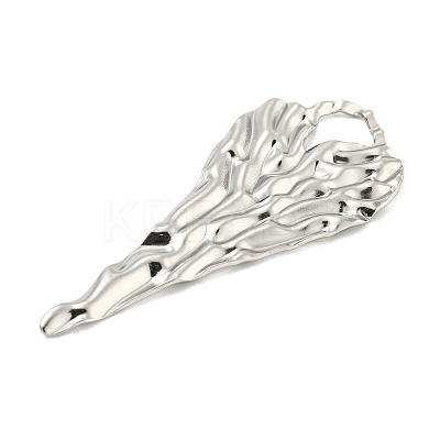Non-Tarnish 304 Stainless Steel Big Pendants STAS-M001-19P-1