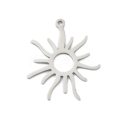 201 Stainless Steel Pendants STAS-I359-02P-1