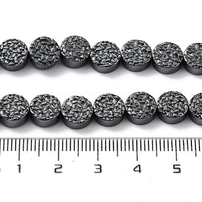 Synthetic Non-Magnetic Hematite Beads Strands G-H303-B09-1
