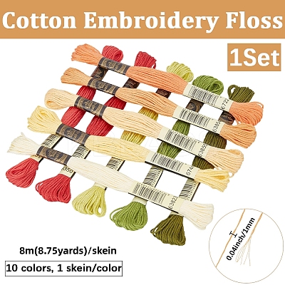 Cotton Embroidery Floss OCOR-WH20013-066-1