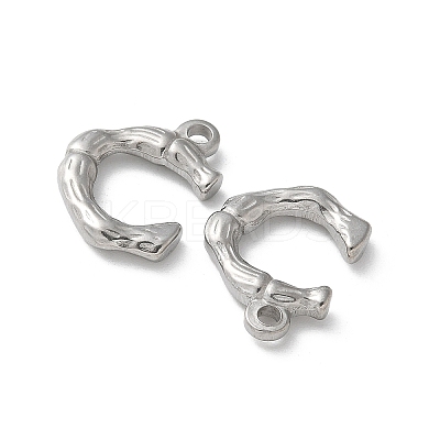 304 Stainless Steel Pendants STAS-I330-034P-1