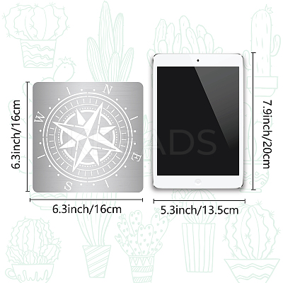 Stainless Steel Cutting Dies Stencils DIY-WH0238-052-1