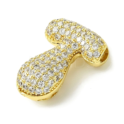 Rack Plating Brass Cubic Zirconia Pendants KK-S378-02G-T-1