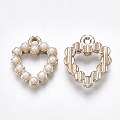 UV Plating Acrylic Pendants OACR-T005-49KC-1
