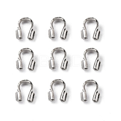 Eco-Friendly Rack Plating Brass Wire Guardians KK-I606-30P-NR-1