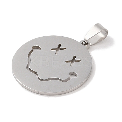 Non-Tarnish 201 Stainless Steel Pendants STAS-A094-12P-1