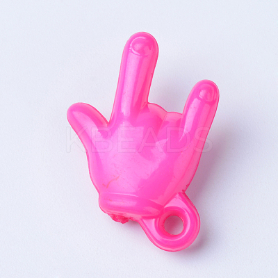 Opaque Acrylic ASL Pendants X-SACR-S202-23-1