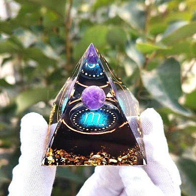 Orgonite Pyramid Resin Energy Generators PW-WG81790-10-1