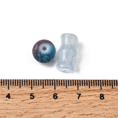 Transparent Glass Beads DGLA-C005-01F-1