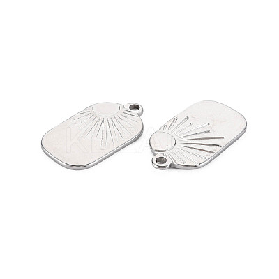 Non-Tarnish 201 Stainless Steel Pendants STAS-S119-147P-1