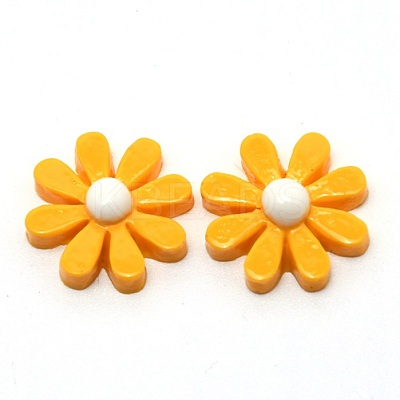 Resin Cabochons CRES-WH0005-01E-1