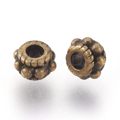 Tibetan Style Alloy Spacer Beads LS-X-MLF11362Y-NF-1