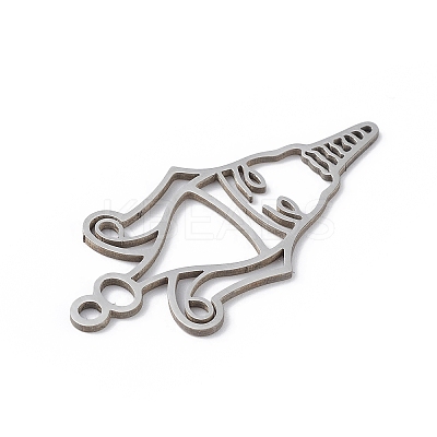 Non-Tarnish 201 Stainless Steel Pendants LS-STAS-K250-07P-1