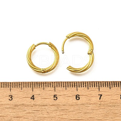 304 Stainless Steel Hoop Earrings for Women EJEW-M068-14G-01-1