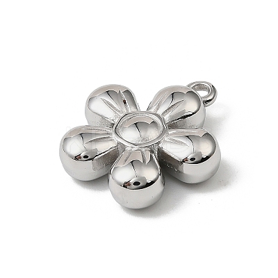304 Stainless Steel Pendants STAS-F327-02D-P-1