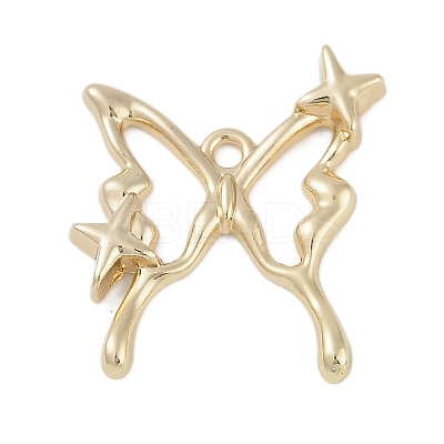 Golden Alloy Pendants PALLOY-U003-09G-02-1