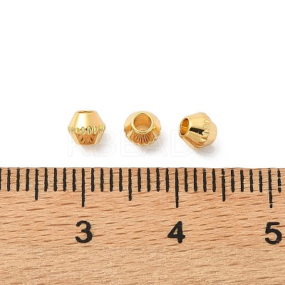 SHEGRACE Brass Beads XGR0118G-125G-1