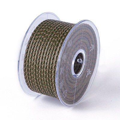 Braided Cowhide Cord WL-I004-3mm-D-05-1