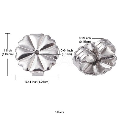 304 Stainless Steel Friction Ear Nuts STAS-YW0001-69P-1