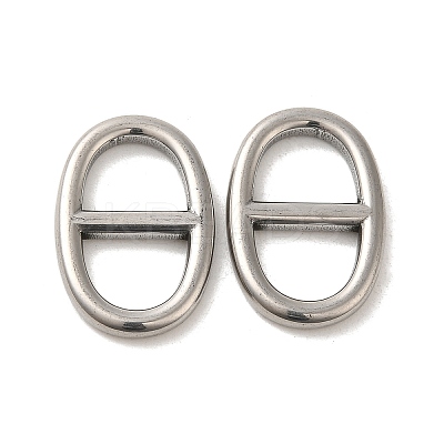Non-Tarnish 304 Stainless Steel Buckle Clasps STAS-O006-01B-P-1