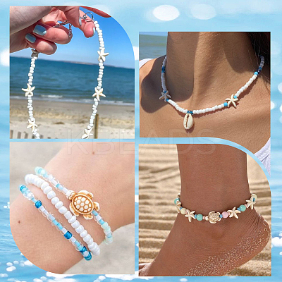 200Pcs 4 Styles DIY Beads Kits DIY-SC0022-89-1