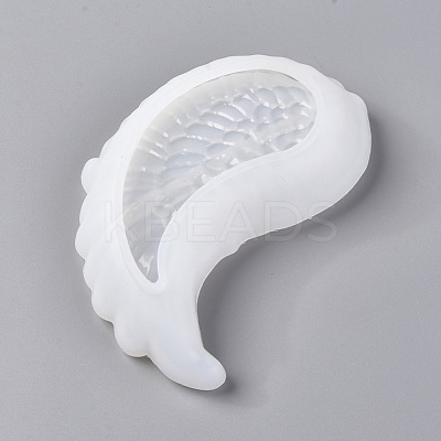 Angel Wing Jewelry Tray Silicone Molds X-DIY-WH0162-84-1