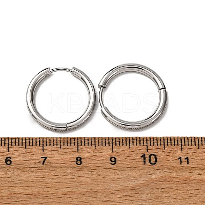 304 Stainless Steel Hoop Earrings EJEW-D331-09P-1