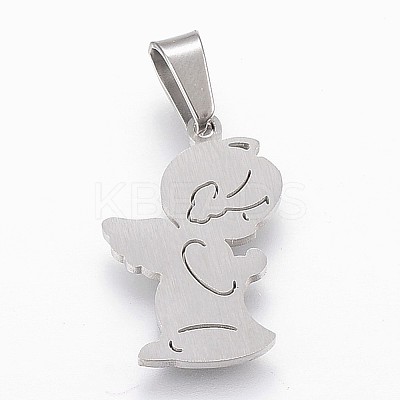 Tarnish Resistant 304 Stainless Steel Pendants LS-STAS-F165-39P-1