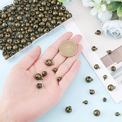 240Pcs 3 Style Brass Charms KK-CA0003-10-1