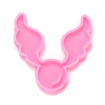 Ball with Wing Pendant Silicone Molds DIY-M034-19-1