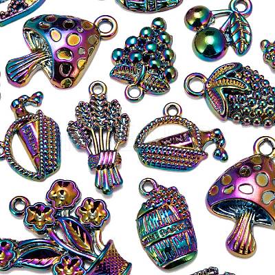 20Pcs 10 Style Alloy Pendants FIND-LS0001-29MC-1