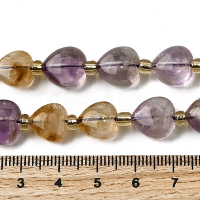 Natural Ametrine Beads Strands G-F799-C01-01-1