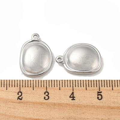 Non-Tarnish 304 Stainless Steel Pendants STAS-L022-184P-1