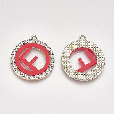 Acrylic Pendants PALLOY-T070-26D-F-1