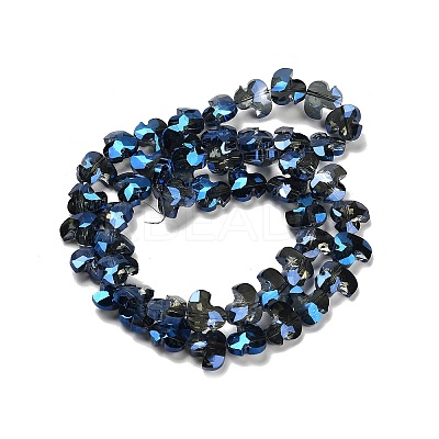 Electroplate Glass Beads Strands EGLA-P066-03A-FR01-1