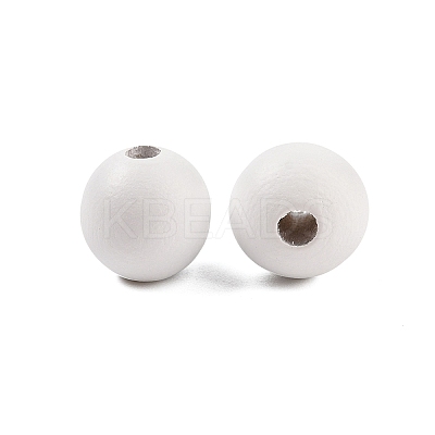 Wood European Beads WOOD-M014-01B-1