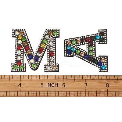 Cloth Iron On Alphabet Patches X-FIND-TAC0002-03-1